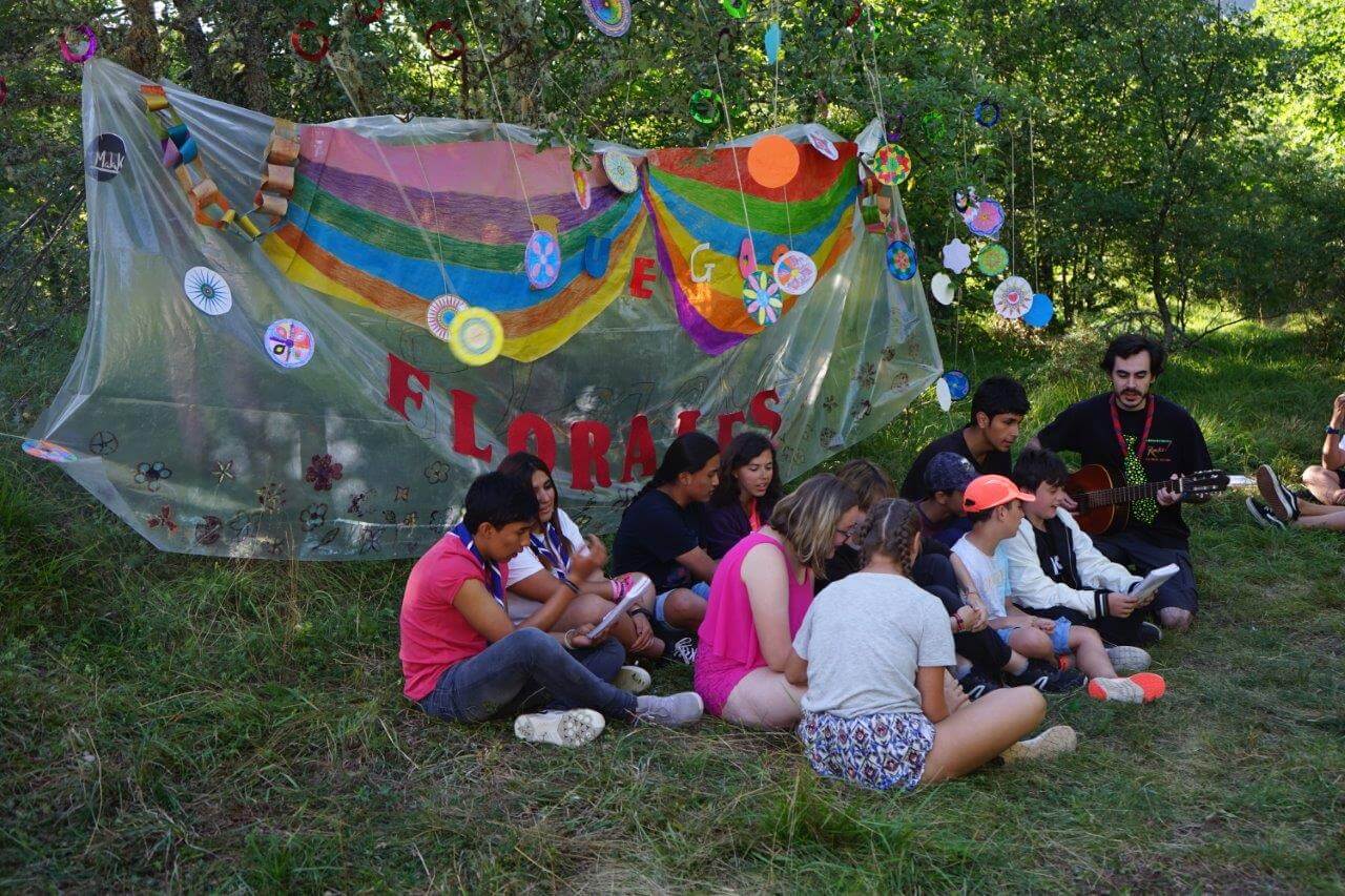 Participantes en una actividad de la fundación